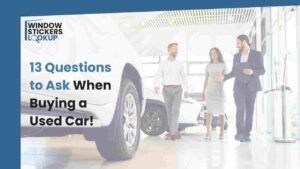 13 Questions to Ask When Buying a Used Car