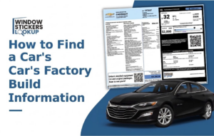 How to Find a Car's Factory Build Information