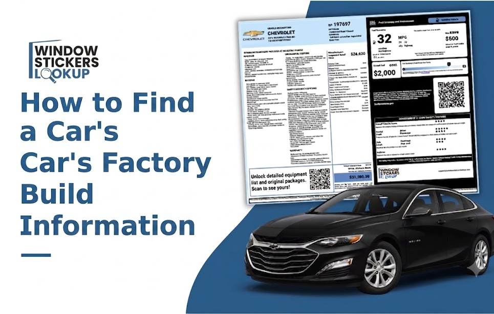 How to Find a Car's Factory Build Information
