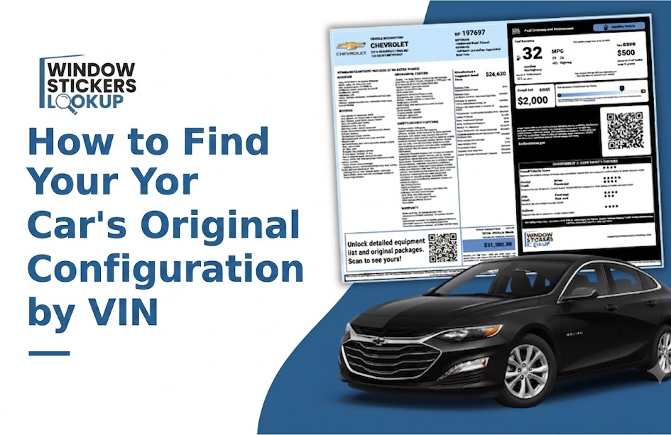 find your car original configuration by vin