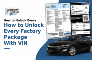 how to unclock factory options using vin